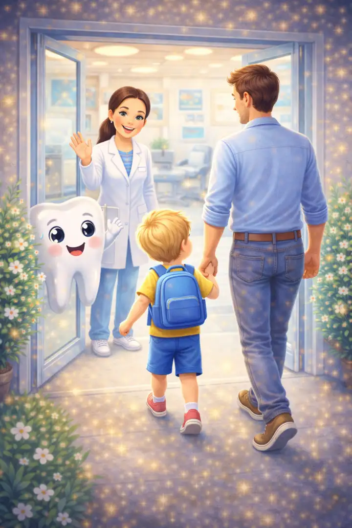 Dentysta dla dzieci w Lublinie-Pierwsza wizyta dziecka u dentysty w Lublinie-dobry moment