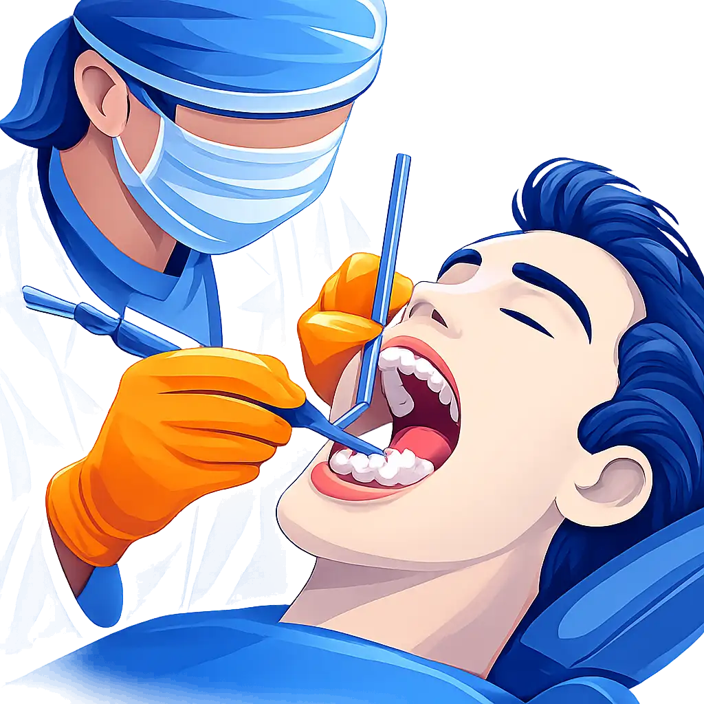 Gojenie po usunięciu ósemki – kontrola i zdjęcie szwów