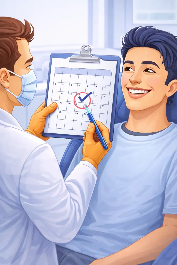 Ustalenie wizyty kontrolnej po wybielaniu zębów w Lublinie-Klinika Pięknego Uśmiechu