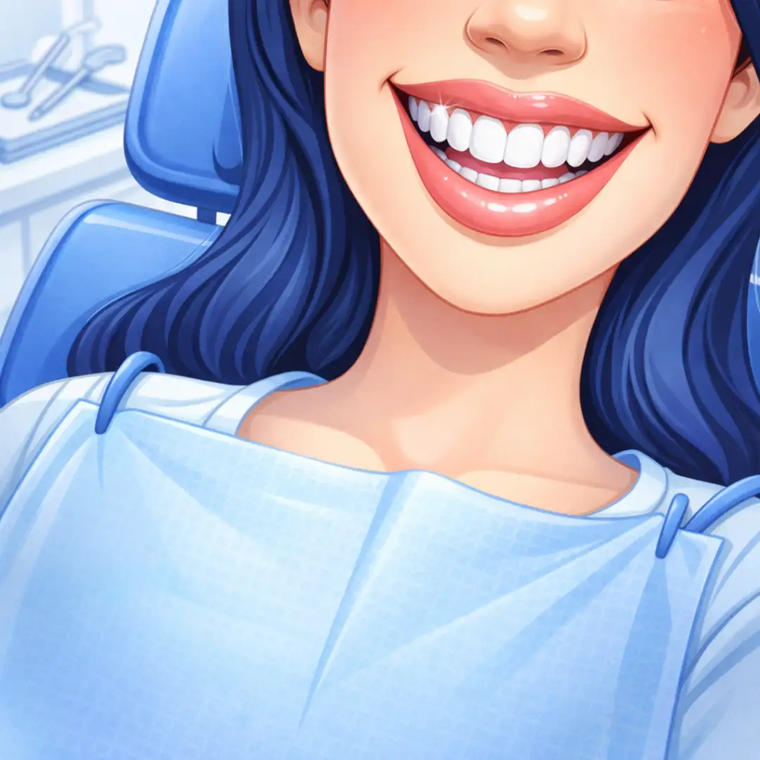 Wybielanie gabinetowe zębów w Lublinie-równomierne rozjaśnienie uśmiechu-Klinika Pięknego Uśmiechu