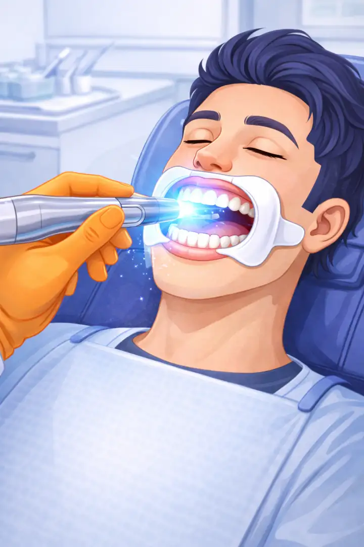 Wykonywanie zabiegu wybielania zębów w Lublinie-Klinika Pięknego Uśmiechu