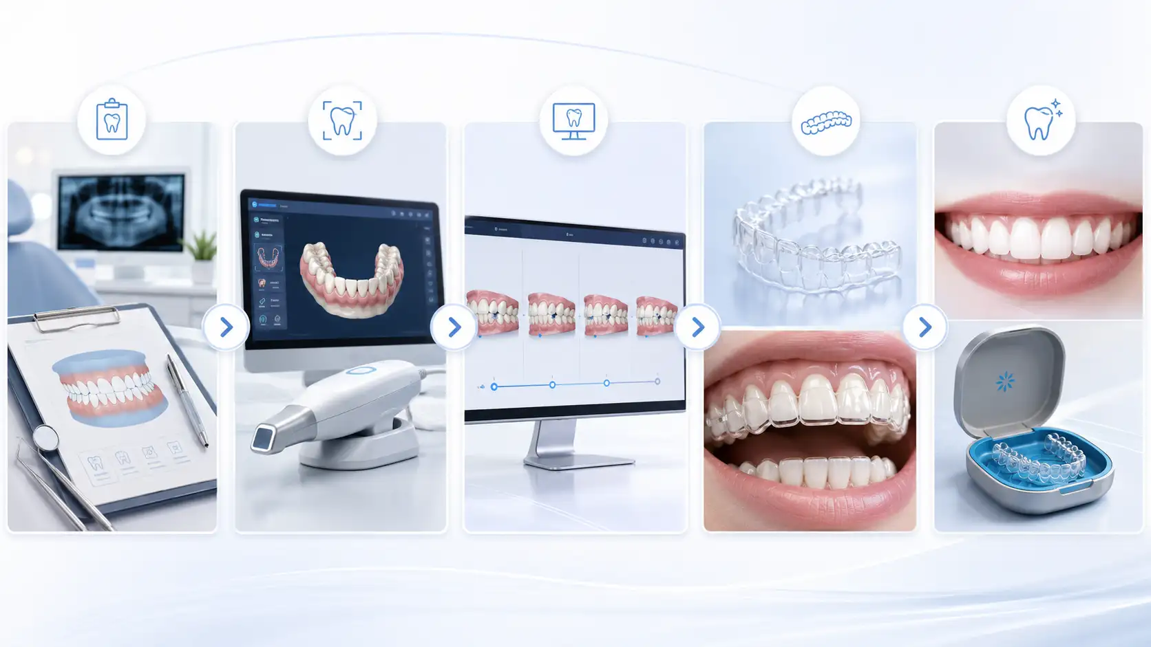 Jak przebiega leczenie Invisalign w Lublinie krok po kroku-dr Marzena Pucek-Klinika Pięknego Uśmiechu