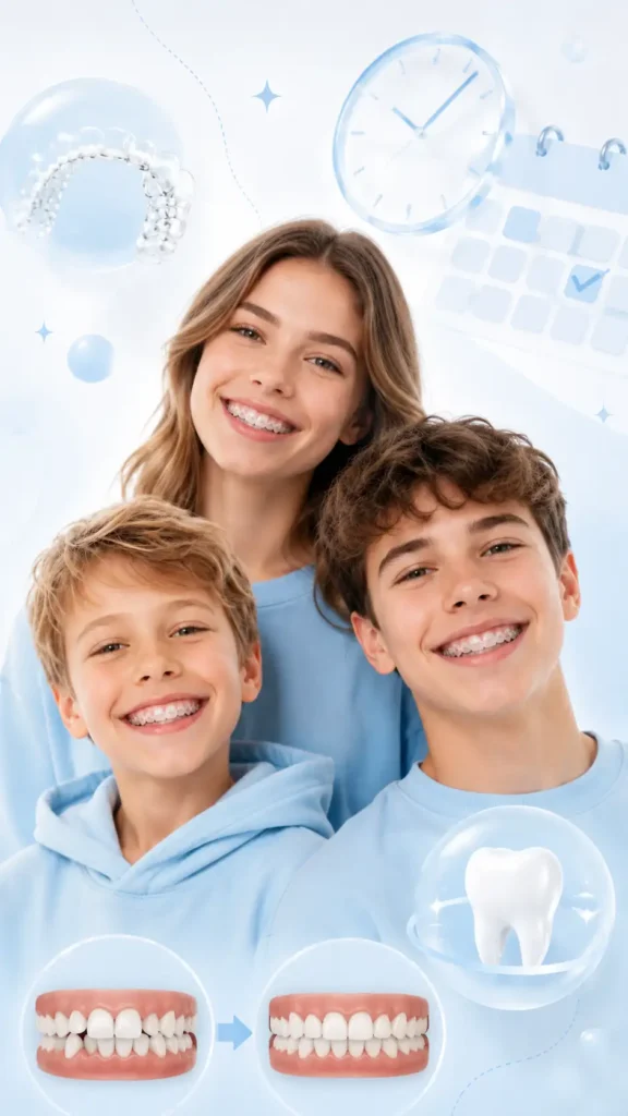 Nakładki Invisalign dla kogo, kiedy i po co-Nakładki Invisalign dla dzieci w Lublinie-niewidzialny aparat nakładkowy Invisalign-dr Marzena Pucek-Lublin
